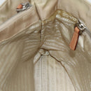 PRADA Hand Bag Nylon Beige Silver Auth 151559-21