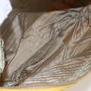 PRADA Shoulder Bag Nylon Yellow Silver Auth 151569-18