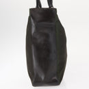 PRADA Hand Bag Nylon Khaki Silver Auth 151570-4