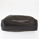 PRADA Hand Bag Nylon Khaki Silver Auth 151570-5