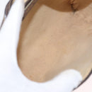 GUCCI GG Supreme Web Sherry Line Bag PVC Beige Gold 32 02 004 Auth 151575-11