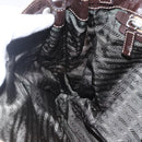 PRADA Hand Bag Nylon Beige Silver Auth 151576-19