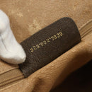 GUCCI GG Supreme Web Sherry Line Bag PVC Beige Gold 378 002 3839 Auth 151577-12