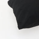 PRADA Tote Bag Nylon Black Silver Auth 151579-14