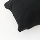 PRADA Tote Bag Nylon Black Silver Auth 151579-16