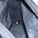 PRADA Tote Bag Nylon Black Silver Auth 151579-21