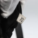 PRADA Tote Bag Nylon Black Silver Auth 151579-12