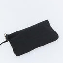 BVLGARI Logo Mania Tote Bag Canvas Black Silver Auth 151582-20