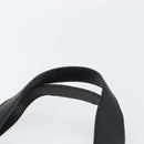 BVLGARI Logo Mania Tote Bag Canvas Black Silver Auth 151582-8