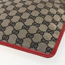 GUCCI GG Canvas Shoulder Bag Beige Gold 019 0348 Auth 151586-12