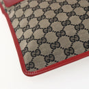 GUCCI GG Canvas Shoulder Bag Beige Gold 019 0348 Auth 151586-13