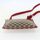 GUCCI GG Canvas Shoulder Bag Beige Gold 019 0348 Auth 151586-9