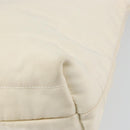 GUCCI Tote Bag Canvas White Gold Auth 151588-15