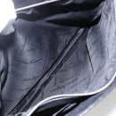 Salvatore Ferragamo Tote Bag Suede Black Silver Auth 151590-20