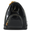 GUCCI Bamboo Shoulder Bag Patent leather Black Gold 003 3444 0127 Auth 151595-13