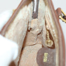 GUCCI Bamboo Hand Bag Leather 2way Brown Gold 000 2865 0290 Auth 151596-20