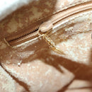 GUCCI Bamboo Hand Bag Leather 2way Brown Gold 000 2865 0290 Auth 151596-22