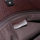 GUCCI GG Canvas Shoulder Bag Beige Silver 120841 Auth 151597-10