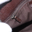 GUCCI GG Canvas Shoulder Bag Beige Silver 120841 Auth 151597-17