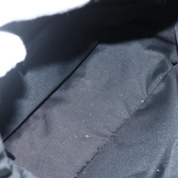 GUCCI GG Canvas Shoulder Bag Black Silver 001 3766 2123 Auth 151598