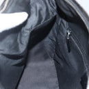 GUCCI GG Canvas Shoulder Bag Black Silver 001 3766 2123 Auth 151598-20