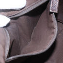 GUCCI GG Canvas Shoulder Bag Beige Silver 181092 Auth 151600-21