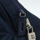 PRADA Hand Bag Nylon Navy Silver Auth 151601-15
