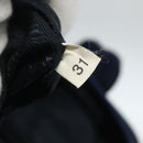PRADA Hand Bag Nylon Navy Silver Auth 151601-23