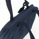 PRADA Hand Bag Nylon Navy Silver Auth 151601-6