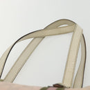 GUCCI GG Canvas Sherry Line Tote Bag Pink Gold khaki 137396 Auth 151602-8