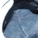 GUCCI GG Supreme Sherry Line Shoulder Bag PVC Navy Gold 904 02 047 Auth 151607-18