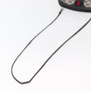 GUCCI GG Supreme Sherry Line Shoulder Bag PVC Navy Gold 904 02 047 Auth 151607-7