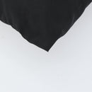 PRADA Shoulder Bag Nylon Black Silver Auth 151608-15