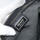 PRADA Shoulder Bag Nylon Black Silver Auth 151608-20