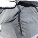 PRADA Shoulder Bag Nylon Black Silver Auth 151608-22