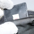 PRADA Shoulder Bag Nylon Black Silver Auth 151608-11