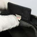 PRADA Shoulder Bag Nylon Black Silver Auth 151608-12