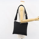 PRADA Shoulder Bag Nylon Black Silver Auth 151608-23