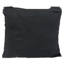 PRADA Shoulder Bag Nylon Black Silver Auth 151608-2