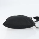 PRADA Shoulder Bag Nylon Black Silver Auth 151608-3