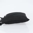 PRADA Shoulder Bag Nylon Black Silver Auth 151608-4