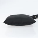 PRADA Shoulder Bag Nylon Black Silver Auth 151608-5