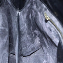 GUCCI Hand Bag Patent leather Black Gold Auth 151615-19