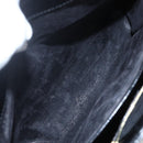 GUCCI Hand Bag Patent leather Black Gold Auth 151615-21