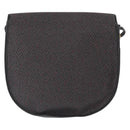 SAINT LAURENT Shoulder Bag Canvas Black Gold Auth 151616-2