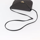 SAINT LAURENT Shoulder Bag Canvas Black Gold Auth 151616-7