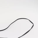 SAINT LAURENT Shoulder Bag Canvas Black Gold Auth 151616-8