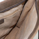 GUCCI GG Supreme Web Sherry Line Tote Bag PVC Beige Red 010 378 Auth 151617-21