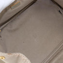 PRADA Canapa GM Hand Bag Canvas Beige Gold Auth 151619-11