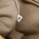 PRADA Canapa GM Hand Bag Canvas Beige Gold Auth 151619-12